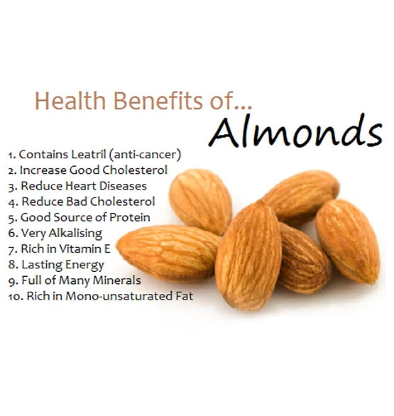 California Almonds - 100% premium